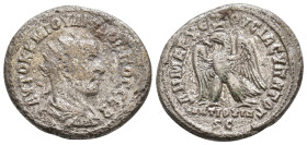 Seleucis and Pieria. Antioch. Philip I Arab 244-249 AD. BIllon-Tetradrachm 12,03g.