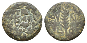 Judaea. Roman Procurators. Valerius Gratus 15-26 AD. AE 1,77g.