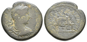 Cappadocia, Caesarea. Elagabalus. 218-222 AD. AE 13,40g.