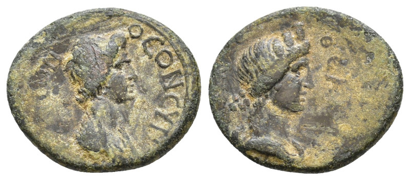 Mysia, Pergamum. Pseudo-autonomous, time of Claudius-Nero 41-68 AD. AE 2,54g.