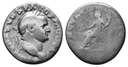 Vespasian. AD 69-79. Denarius. AR 2,58g.