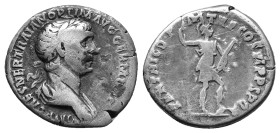 Trajan. AD 98-117. Denarius. AR 3,01g.
