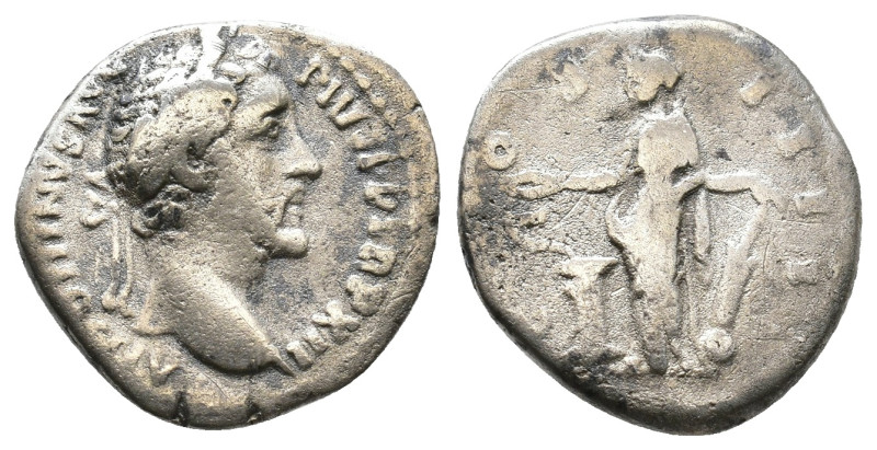 Antoninus Pius AD 138-161. Denarius. AR 3,05g.