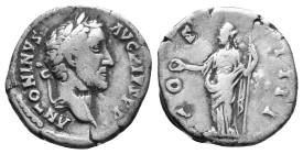 Antoninus Pius AD 138-161. Denarius. 2,85g.