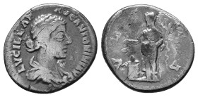 Lucilla AD 164-169. Denarius. AR 2,52g.
