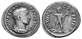 Severus Alexander AD 222-235. Denarius. AR 2,04g.