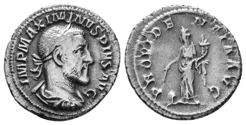 Maximinus Thrax AD 235-238. Denarius. AR 2,95g.