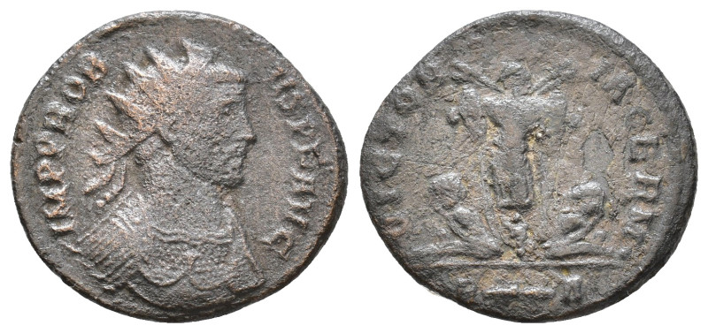 Probus 176-182 AD. Antoninianus. Rome. Obv: IMP PROBVS P F AVG. Radiate and cuir...