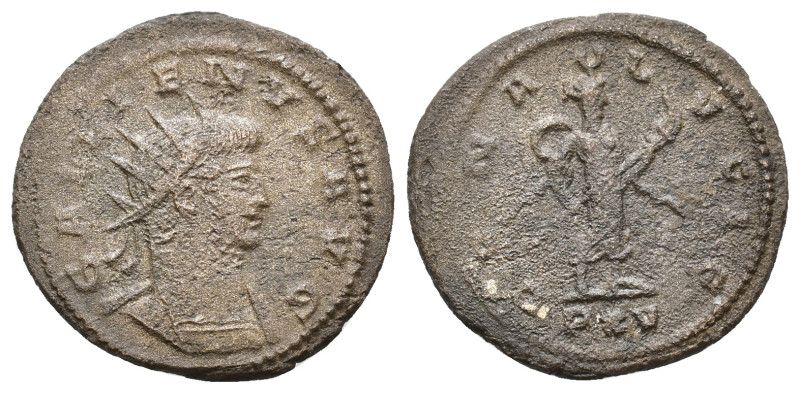 Gallienus. 253-268 AD. Antoninianus. Antioch, 267 AD. GALLIENVS AVG Radiate and ...