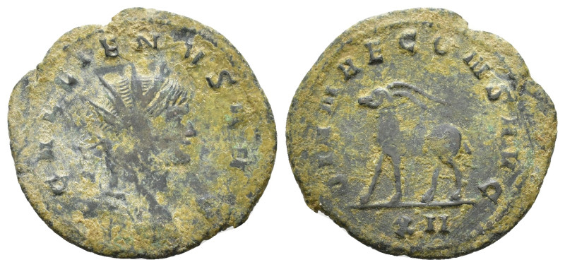 Gallienus. 253-268 AD. Antoninianus. Rome. Obv: GALLIENVS AVG. Radiate head righ...