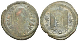Anastasius I. 512-517 AD. 40 Nummi. Constantinople. AE 18,90g.