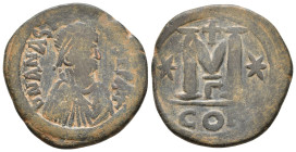 Anastasius I. 512-517 AD. 40 Nummi. Constantinople. AE 16,98g.