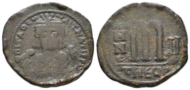 Maurice Tiberius. 582-602 AD. AE 11,50g.