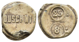 Lead seal. PB 8,14g