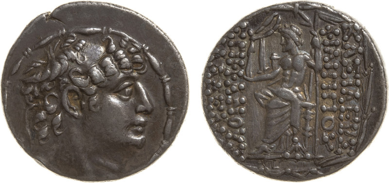 Seleukid .Kings of Syria, Philip I Philadelphos, Tetradrachm, Antiochia, c. 88-7...