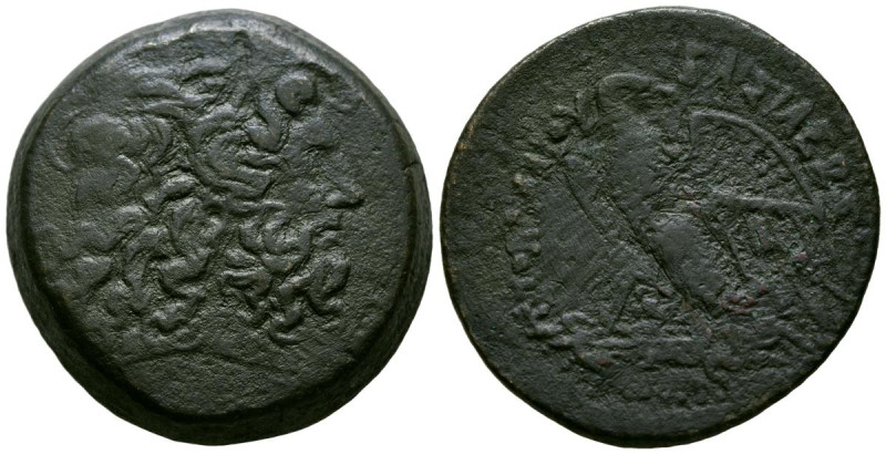 REINO PTOLEMAICO, Ptolomeo IV Philopator. Ae38. (Ae. 42,17g/37mm). 211-204 a.C. ...