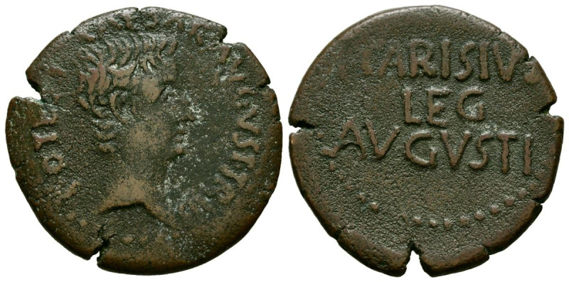 EMERITA AUGUSTA (Mérida, Badajoz). As. (Ae. 8,35g/27mm). 27 a.C. (FAB-986). Anv:...