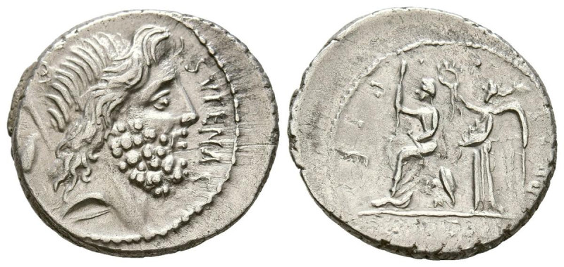 GENS NONIA. Denario. (Ar. 3,81g/19mm). 59 a.C. Roma. (Crawford 421/1; FFC 941). ...