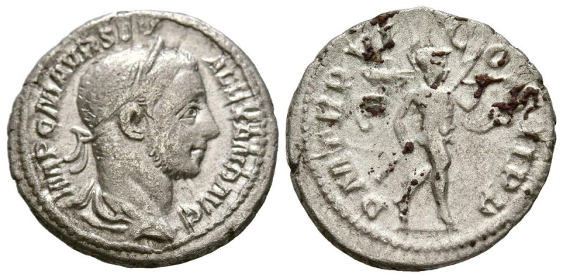 ALEJANDRO SEVERO. Denario. (Ar. 3,44g/20mm). 228 d.C. Roma. (RIC 61). Anv: Busto...