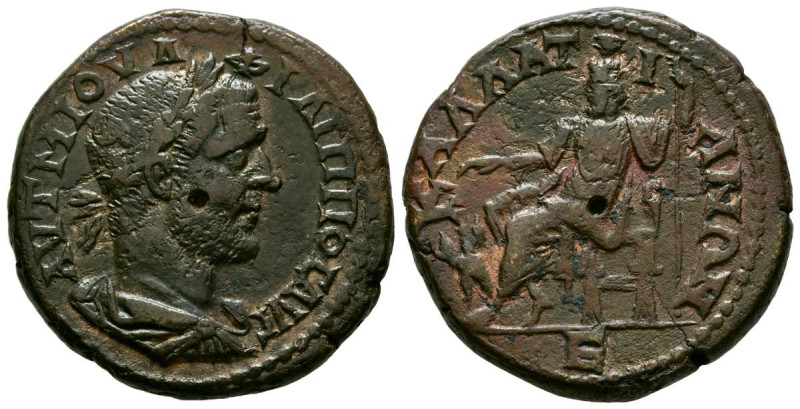 FILIPO I. Pentassarion. (Ae. 12,84g/27mm). 244-249 d.C. Callatis. (Varbanov 387)...