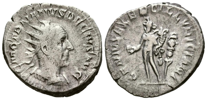 TRAJANO DECIO. Antoniniano. (Ar. 2,95g/23mm). 249-251 d.C. Roma. (RIC 16c). Anv:...