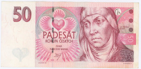 Czech Republic 50 Korun 1997
P# 17c, N# 203984; # E04 691061; VF