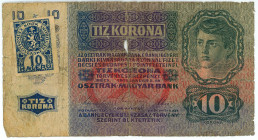 Czechoslovakia 10 Korun 1915 (1919)
P# 1a, N# 217461; # 1127 376269; G