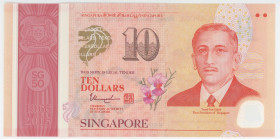 Singapore 10 Dollars 2015
P# 60, N# 233515; # 5AD019421; 50 years of nation-building "Caring Community, Active Citizenry"; UNC