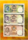 Thailand 16 Baht 2007 (2550) Commemorative issue
P# 117a, N# 203579; # 9R 1655575; 80th Birthday of King Rama IX; UNC