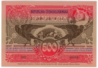 Czechoslovakia Ivancice 500 Korun 1919 (2020) 160 years Alfons Mucha
# 001 003621; 160 years Alfons Mucha; Print 2020; With original Folder; BUNC