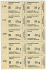 Latvia Food Carte 1940 - 1945 (ND)
XF