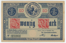 Germany - Empire Ruhla 20 Mark 1918
N# 362330; # 28267; AUNC+