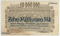 Germany - Weimar Republic Prussia Essen 10000000 Mark 1923
N# 233589; # 132743; VF+