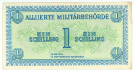 Austria 1 Schilling 1944 Allied Occupation WWII
P# 103, N# 206737; UNC-