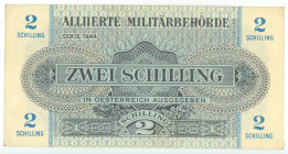 Austria 2 Schilling 1944 Allied Occupation WWII
P# 104, N# 210252; AUNC