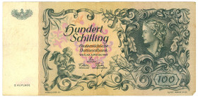 Austria 100 Schilling 1947
P# 132, N# 231179; # 1750 381658; F
