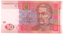 Ukraine 10 Hryven 2005
P# 119, DK# 108b; # AM 4265184; UNC