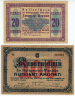 Austria Wien 20 - 100 Kronen 1918 Notgeld
VF