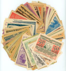 Austria 100 x Notgelds 1920 th
Various States, Denominations, Dates & Motive; XF-UNC