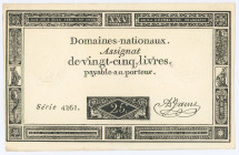 France 25 Livres 1792
P# A71, N# 211790; # 4261; XF+