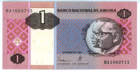 Angola 1 Kwanza 1999
P# 143, N# 210088; # BA 1069711; UNC