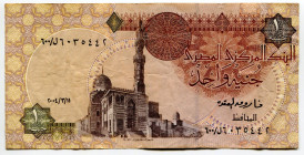 Egypt 1 Pound 2004 Replacement
P# 50i, N# 202276; # 600/J 6035442; VF