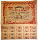 Brazil Petrobras Petroleo Brazileiro SA Bearers Bond 1000 Cruzeiros 1957
# 515399; Rio de Janeiro; The decorative border showing the whole stream fro...