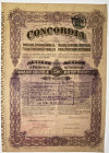 Romania Bucharest Society Concordia Share for 250 Lei 1920
# 65108; XF