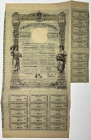 Romania Bucharest Credit Society Funciar Rural Rent 4% for 5000 Lei 1928
# 7769; With coupons; XF