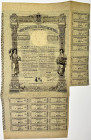 Romania Bucharest Credit Society Funciar Rural Rent 4% for 5000 Lei 1928
# 7749; With coupons; VF