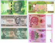 Africa Lot of 6 Banknotes 1977 - 2016
Various Countries, Denominations, Dates & Conditions; UNC