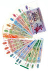 Transnistria Lot of 16 Banknotes 1993 - 2000
Various Dates, Denominations & Conditions; UNC