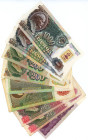 Transnistria Lot of 9 Banknotes 1991
Various Dates, Denominations & Conditions; UNC