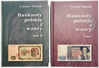 Poland Catalog of Polish Banknotes and Specimens 2023 Tom I and II
By Czesław Milczak; A5; 1088 pages; Tom I: 1794 - 1941. Tom II: 1944 - 2012; In Po...